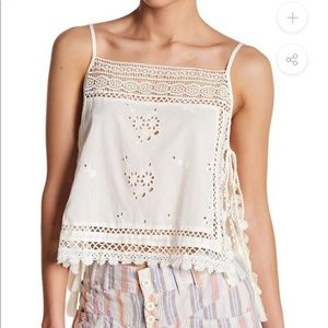 Free people garden party tank top